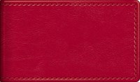 Визитница 12 карманов 70Х112мм SARIF Красный