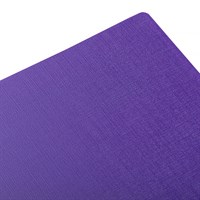 Тетрадь 80л А5ф клетка Пластиковая обложка на гребне CANVAS  Фиолетовая